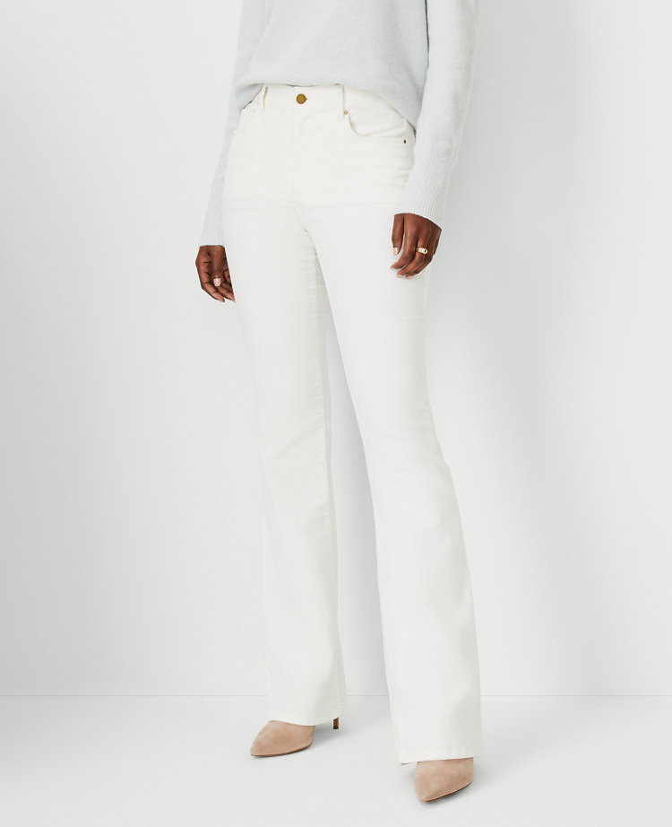 Ann taylor white outlet pants