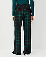 The Wide Leg Pant in Windowpane carousel Product Image 2