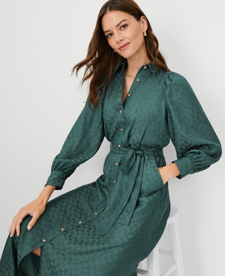 BELTED SHIRTDRESS