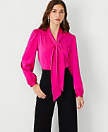 Tie Neck Popover carousel Product Image 3