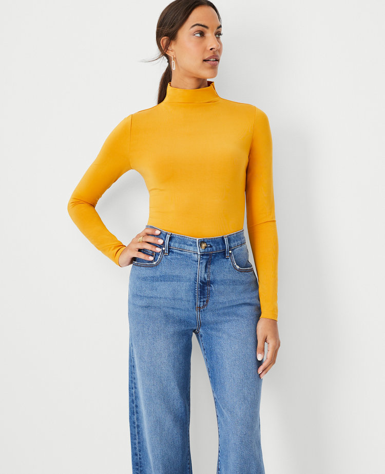 Women's Yellow Tops, Blouses & Shirts Ann Taylor