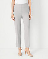 The Petite High Rise Side Zip Ankle Pant in Bi-Stretch - Curvy Fit carousel Product Image 1