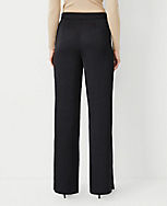 The Petite Side Zip Wide Leg Pant in Satin carousel Product Image 2