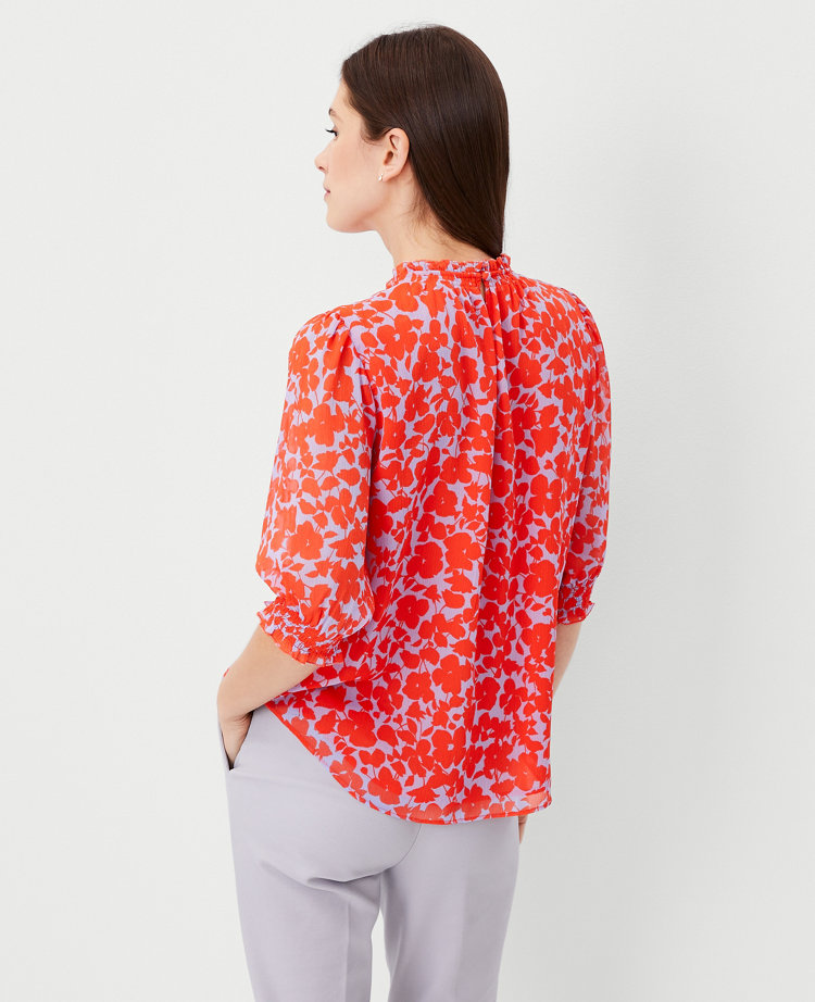 Plus Size Smocked Off Shoulder Blouse
