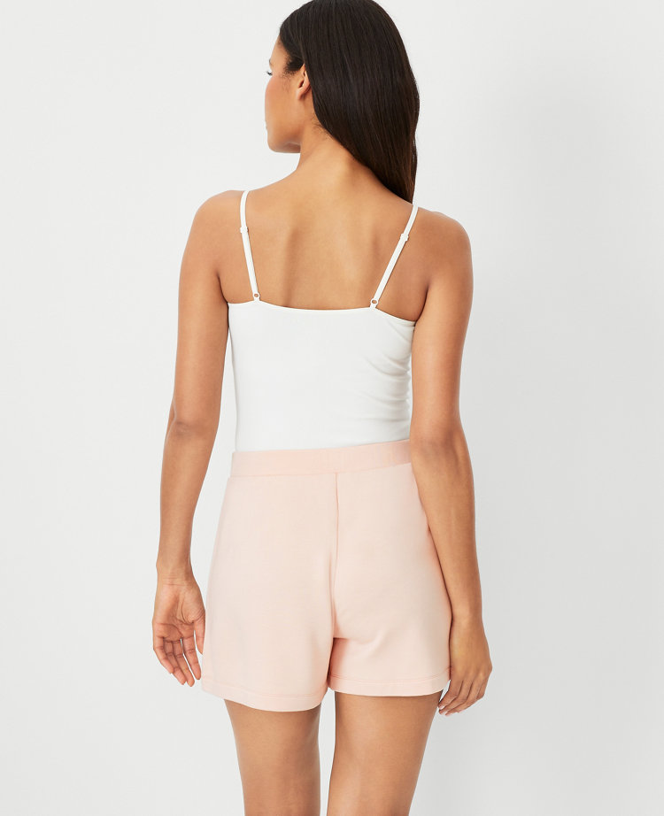 Ann Taylor Lounge Shorts Pink Dust Women's