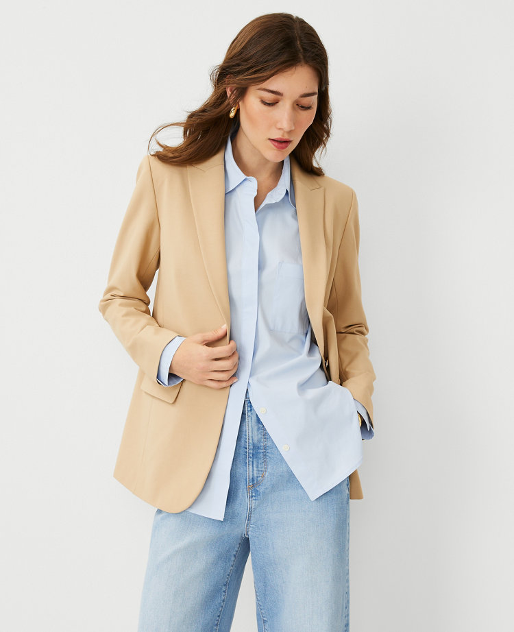 Going-out blazer in stretch twill  Going out, Women, Blazers for women