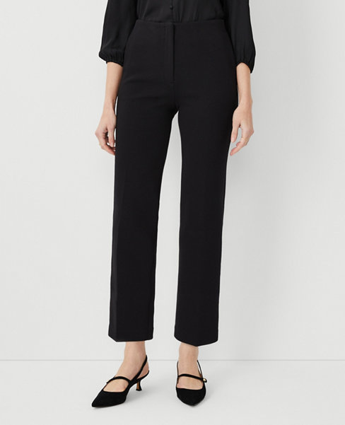 The High Rise Pencil Pant in Pique