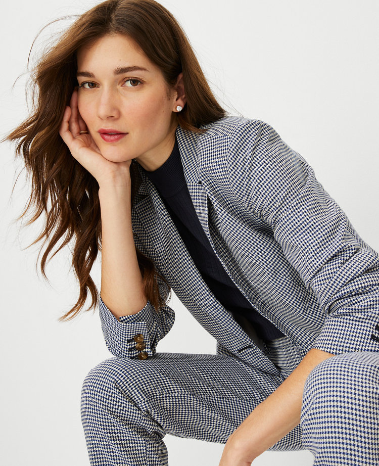 The Newbury Blazer in Houndstooth