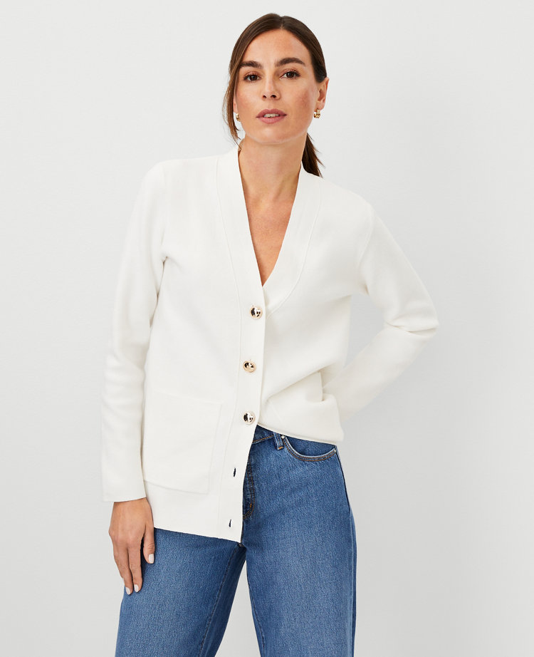 Tailored cardigan clearance