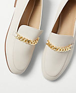 Chain Leather Loafers carousel Product Image 2