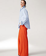 The Sailor Palazzo Pant in Twill carousel Product Image 2