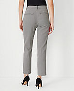 The Petite Mid Rise Eva Ankle Pant in Houndstooth - Curvy Fit carousel Product Image 2