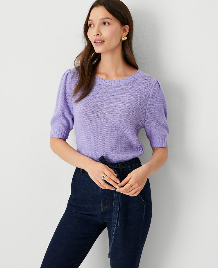 Cable Relaxed Boatneck Tunic Sweater