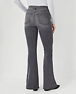 Mid Rise Boot Jeans in Mid Grey Wash - Curvy Fit carousel Product Image 2