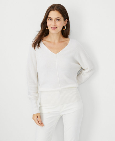 Cashmere Wedge Sweater