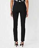 Mid Rise Skinny Jeans in Classic Black Wash - Curvy Fit carousel Product Image 2