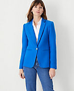 The Petite Hutton Blazer in Tweed carousel Product Image 1