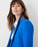 The Petite Hutton Blazer in Tweed carousel Product Image 3