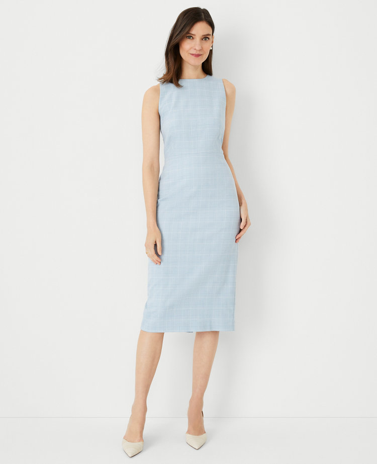 Ann taylor best sale light blue dress