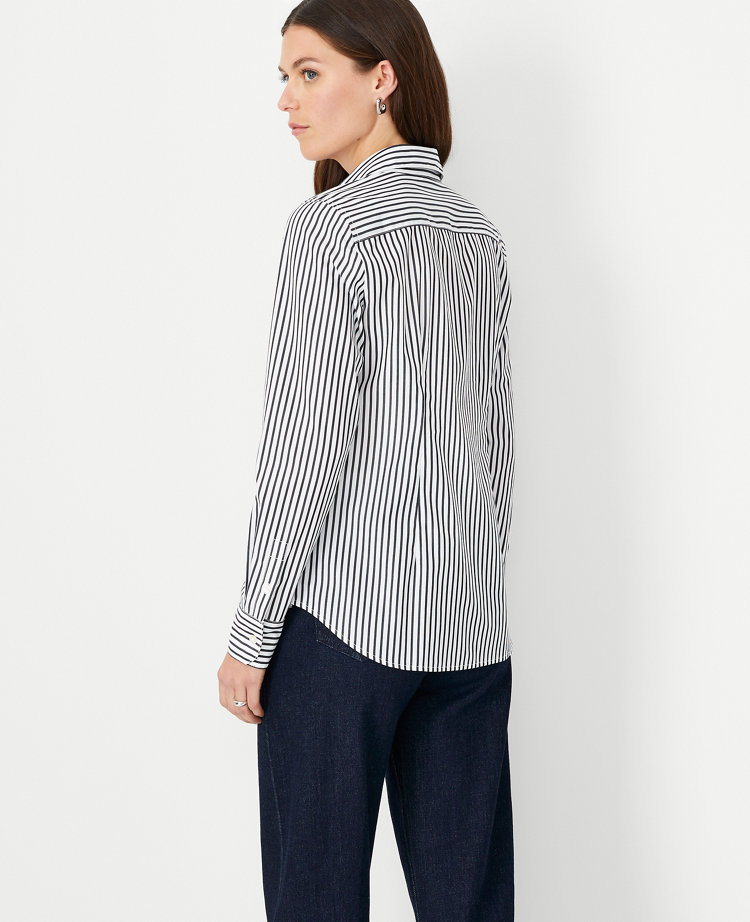 Petite Striped Perfect Shirt