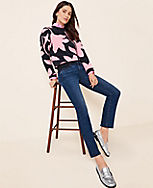 Petite Floral Wedge Sweater carousel Product Image 4