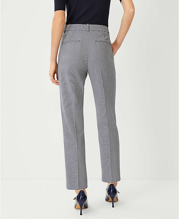 The Tall Eva Ankle Pant in Houndstooth
