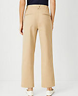 AT Weekend Seamed High Rise Straight Ankle Pants in Chino carousel Product Image 3
