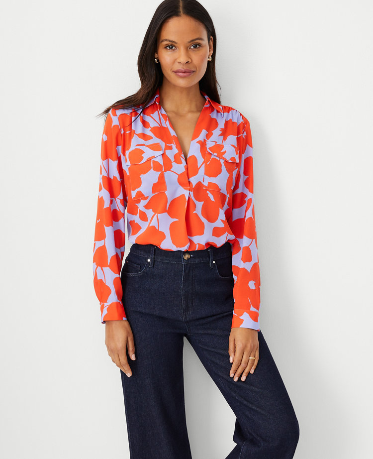 Floral print blouse - Woman