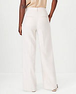 The Tall High Rise Wide Leg Pant in Textured Stretch carousel Product Image 3