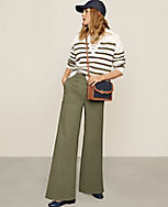 Petite AT Weekend Wide Leg Chino Pants carousel Product Image 1