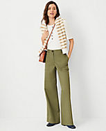 Petite AT Weekend Wide Leg Chino Pants carousel Product Image 2