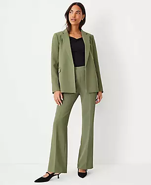 The Petite Side Zip Trouser Pant in Crepe carousel Product Image 1