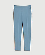 The High Rise Side Zip Ankle Pant in Fluid Crepe carousel Product Image 4