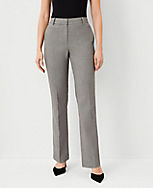 The Petite Sophia Straight Pant in Basketweave - Curvy Fit carousel Product Image 1
