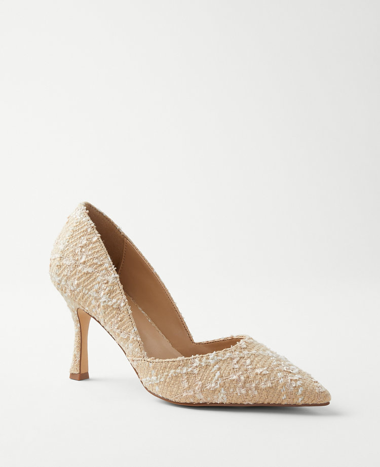 Azra Tweed Pumps