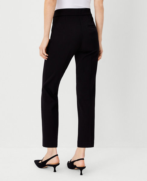 The Mid Rise Eva Ankle Pant in Twill