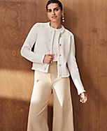 The Petite Sailor Palazzo Pant in Twill carousel Product Image 4