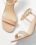 Patent Skinny Strap Sandals carousel Product Image 2