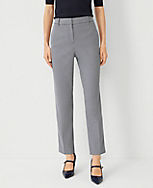 The Petite Eva Ankle Pant in Houndstooth - Curvy Fit carousel Product Image 1