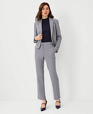Ann Taylor The Petite Eva Ankle Pant Houndstooth