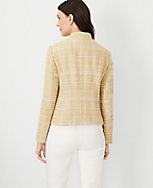 Stand Collar Tweed Jacket carousel Product Image 2
