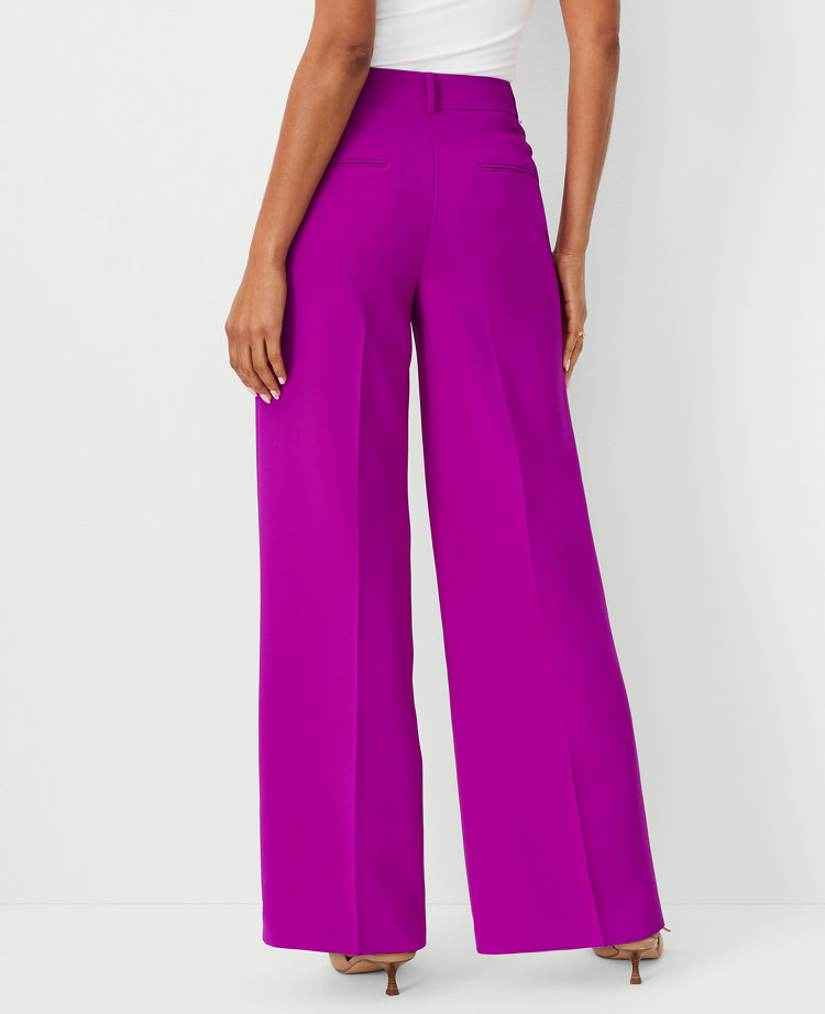 The Wide Leg Pant in Crepe