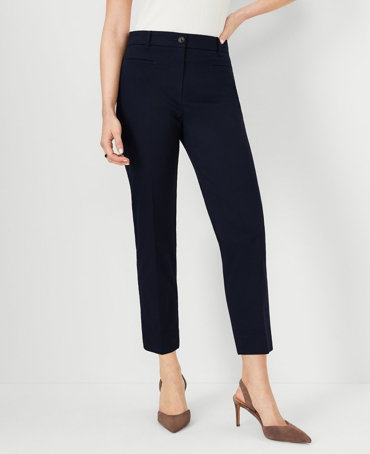 Ann Taylor The Tall Cotton Crop Pant