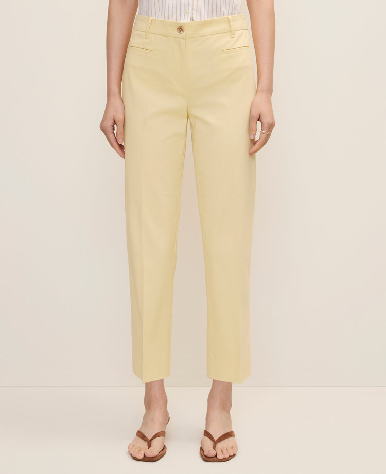 The Cotton Crop Pant &mdash; Curvy Fit