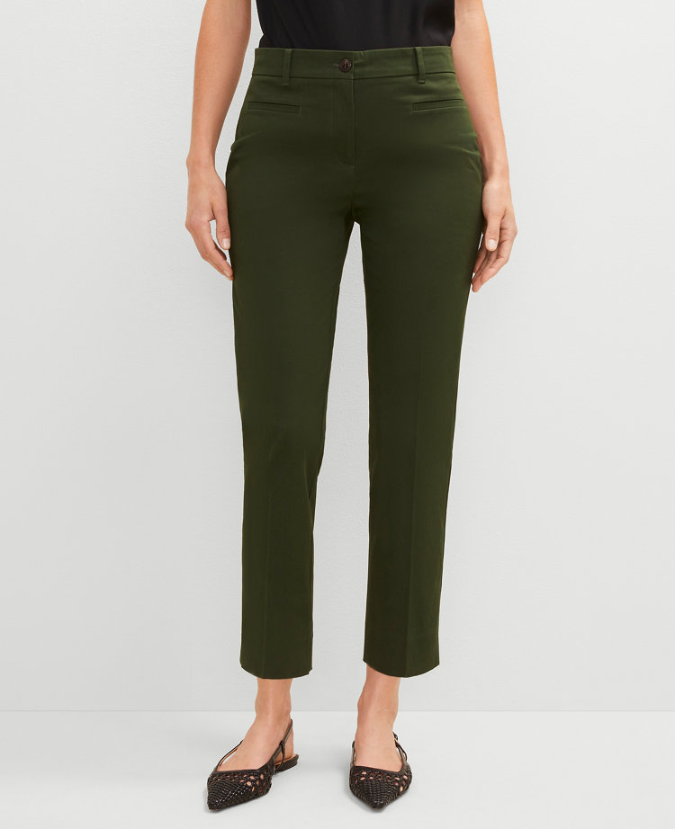 The Cotton Crop Pant - Curvy Fit