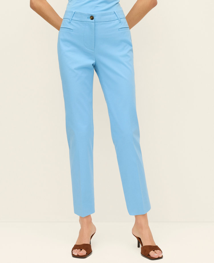 The Cotton Crop Pant — Curvy Fit