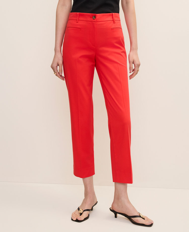The Cotton Crop Pant — Curvy Fit