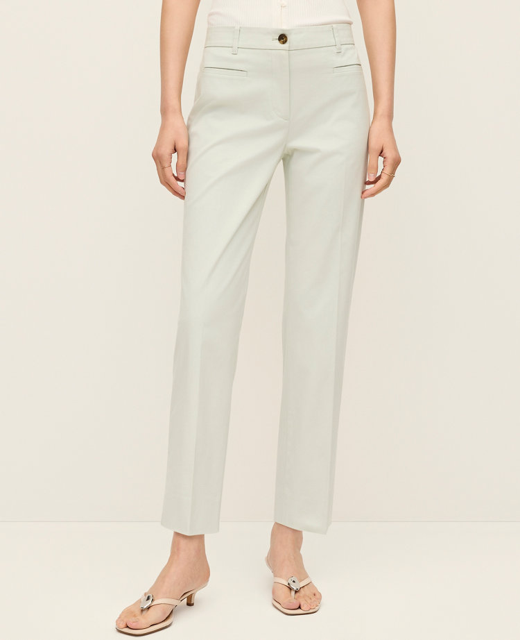 The Cotton Crop Pant — Curvy Fit