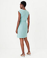 Petite Belted Flare Dress carousel Product Image 2