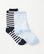 Striped Trouser Sock Set carousel Product Image 1